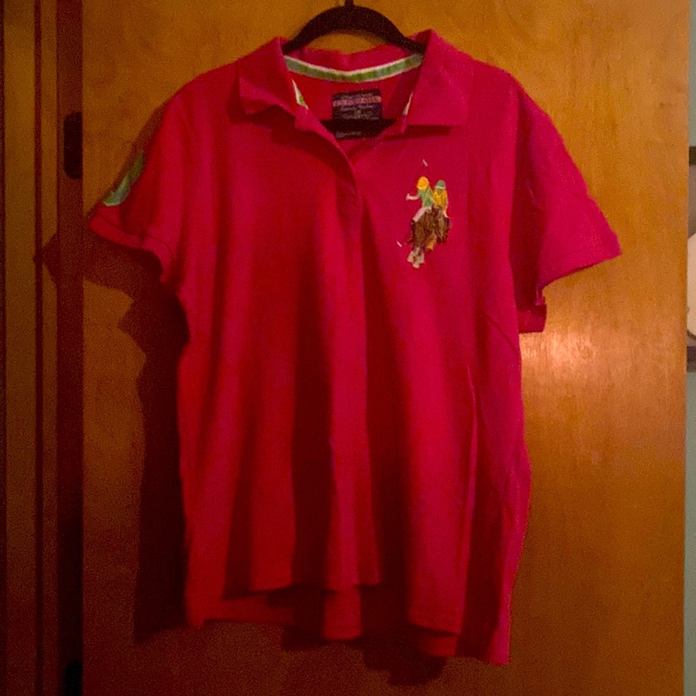 Hot pink, Polo Association, size 2X. Perfect condition! Worn once!